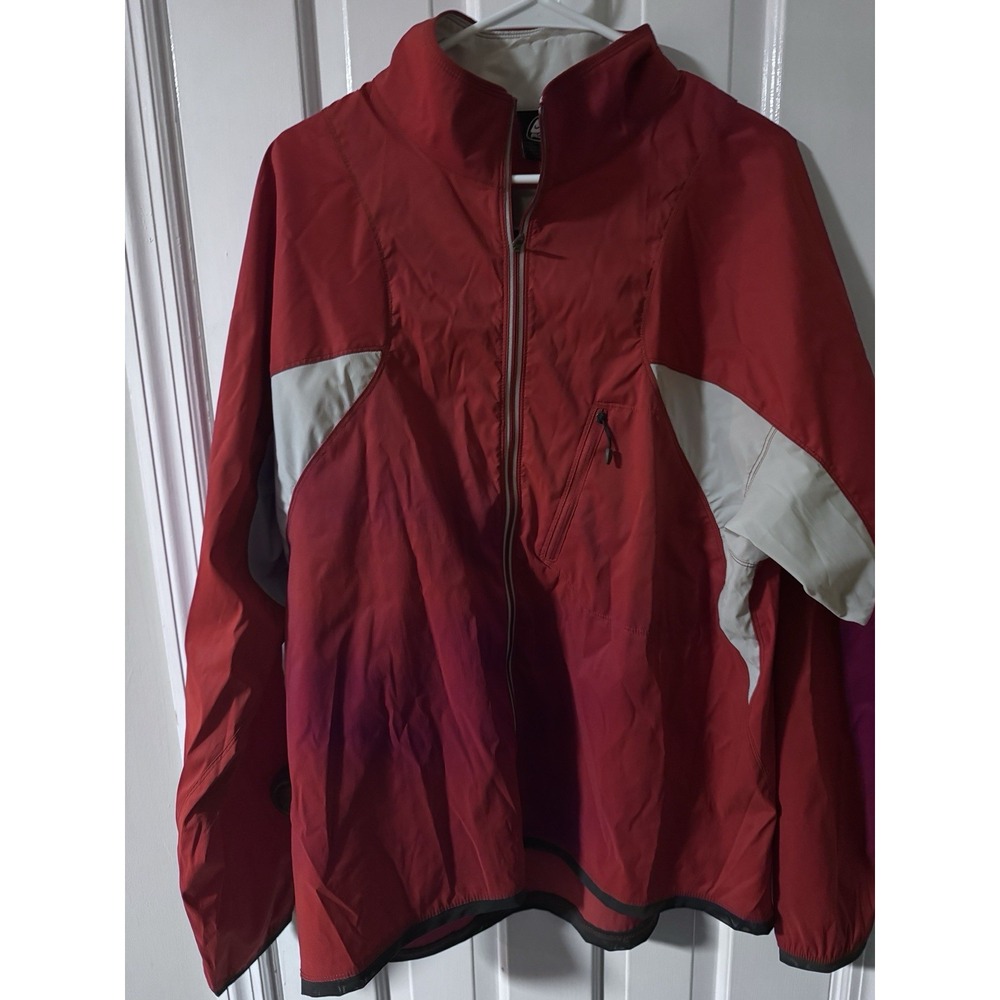VTG New NIKE MEN ACG TRAIL SNACKS STORM-FIT Jacket Red And Grey XL NWT
